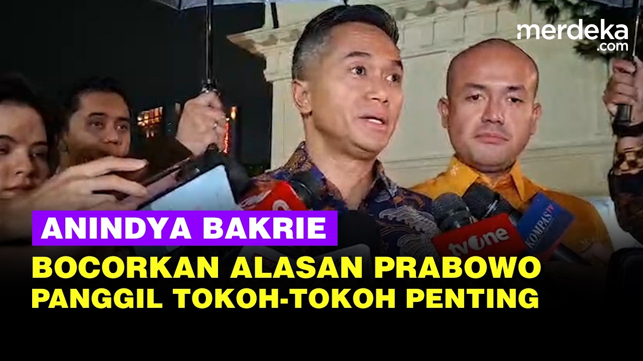 Bocoran Anindya, Alasan Prabowo Panggil Tokoh-Tokoh Penting Saat Perang Iran Vs Israel-AS Memanas