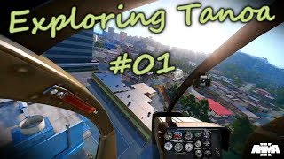 Exploring Tanoa 01 │ Helicopter Pilot Training HardCore (HC / 1st person only)