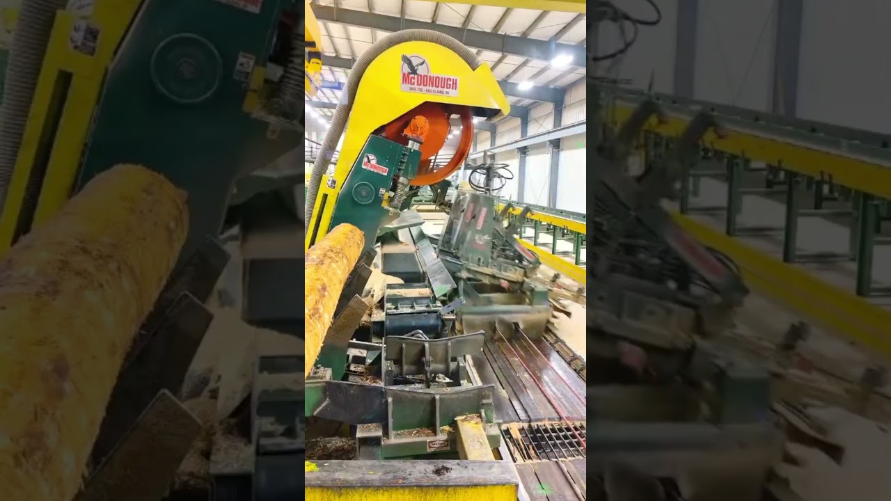 Двухлезвийная лесопилка