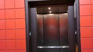 EPIC MOTORS! ThyssenKrupp Hydraulic Elevators At Arts District North Parking Garage Tulsa, Oklahoma
