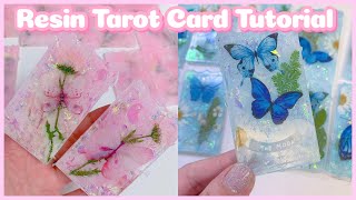 Resin Tutorial - Epoxy Resin Tarot Cards