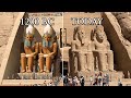 Virtual egypt what abu simbel looked like