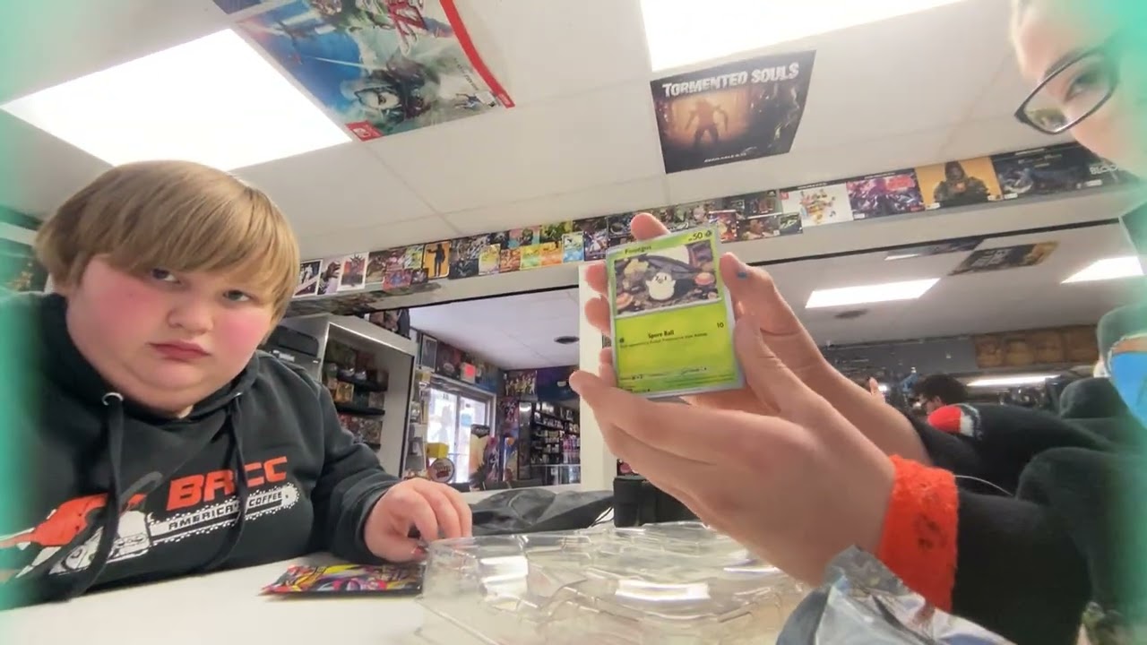 Opening Pokemon packs