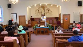 Rev. Horace Holmes “Don’t underestimate the power of a touch” July 14,2024