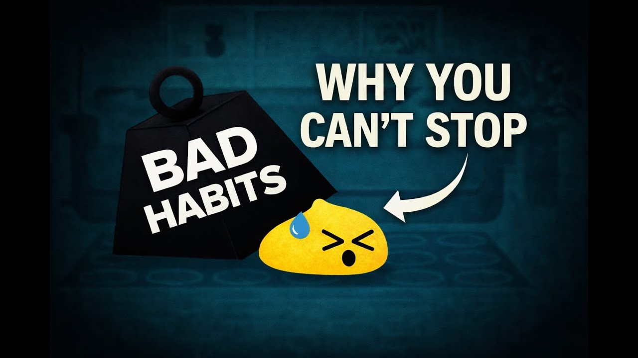 Why your brain loves BAD HABITS?? Here's the answer..!!