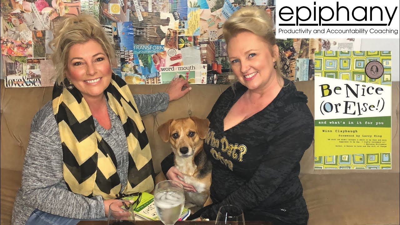 Epiphany Book Chats "Be Nice or Else" by Winn Claybaugh