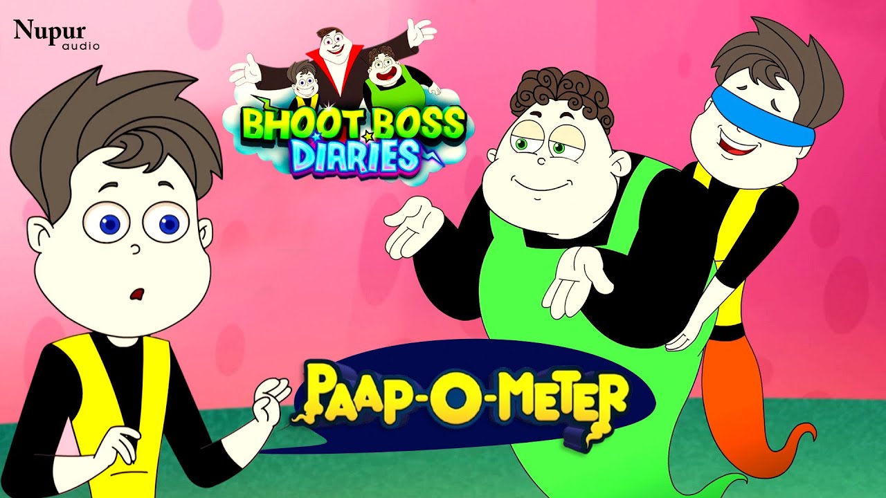Thakela और Pakela की Pakdam Pakdai Game | Paap-O-Meter | Bhoost Boss Diaries | Cartoon For Kids