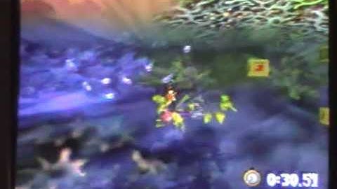 Crash Bandicoot TWOC Time Trial-Level 19 Coral Canyon 0:33.56