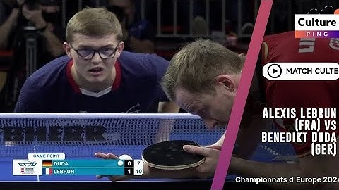 Full Match || Alexis Lebrun vs Benedikt Duda Europan Championship 2024