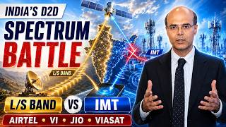 India’s D2D Spectrum Battle: L/S Band vs IMT | Airtel, Vi, Jio & Viasat Direct Communications Eagle Mountain