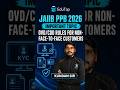 OVD/CDD Rules for Non-Face-to-Face Customers | JAIIB PPB Most Important Topics | JAIIB Nov 2026
