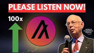 WEF Made a SHOCKING ALGORAND & Crypto Revelation!
