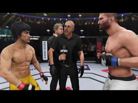 ブルース・リーvs.ヤン・ブラホビッチ（EA Sports UFC 3）-CPU vs. CPU