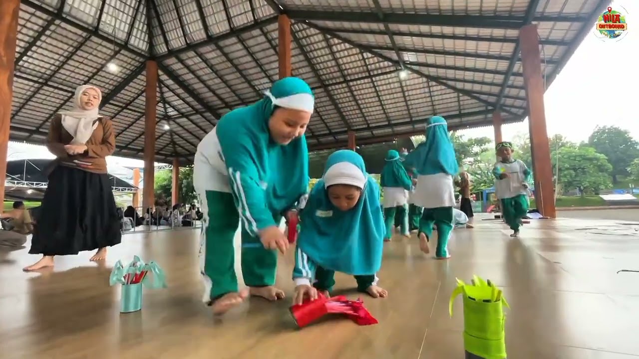 BERMAIN AIR // TK DELIMA SURABAYA @tkdelimasurabaya8370 #familygathering #sobatliburan 