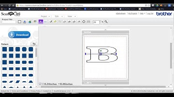 Split fonts in Canvas for the Brother ScanNCut Jen Blausey