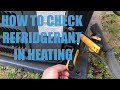 How to check a charge in heating.. (R-410A Heat Pump)