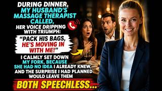 My Husband's Massage Therapist Called Me During Dinner： 'Pack His Bags, He's Moving In With Me!'