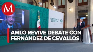 AMLO exhibe debate con Diego Fernández de Cevallos tras su llegada a Twitter