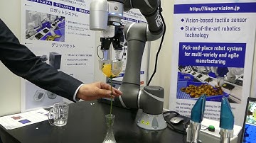 FingerVision 視触覚をつかった滑り検出と掴み直し ロボデックス2024