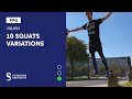 PPG - 10 SQUATS VARIATIONS - JULIEN