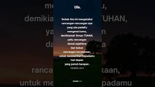 Tuhan Punya Rencana | Yeremia 29:11 | Alkitab