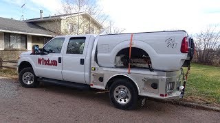 CM truck beds, factory review and install aluminum flatbed