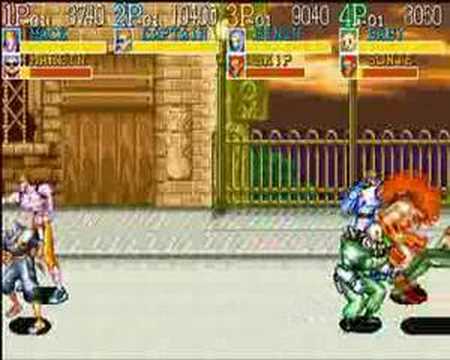 Captain Commando 4 players