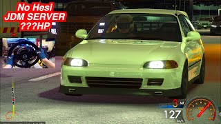 Sleeper B16 Honda Pulls Through Traffic No Hesi SERVER!! ???hp Civic Hatch!!