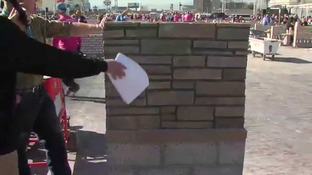 THE SPEC MIX POLYMER MODIFIED STONE VENEER MORTAR CHALLENGE AT 2014