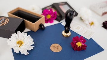 Tutorial // Hoe gebruik je een zegelstempel?