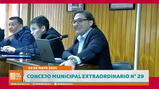 CONCEJO MUNICIPAL EXTRAORDINARIO N° 29