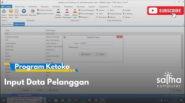 9 - Input Data Pelanggan