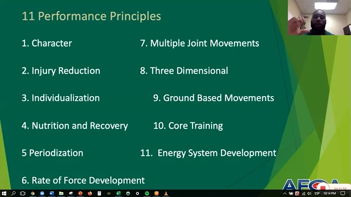 S&C: La vieja escuela con una visión/acercamiento de la Nueva Escuela (By Coach  AJ ARTIS )