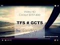 Cockpit | Landing ✈ TENERIFE ( TFS / GCTS ) Spain  ✈ B737 - RWY07  [HD]