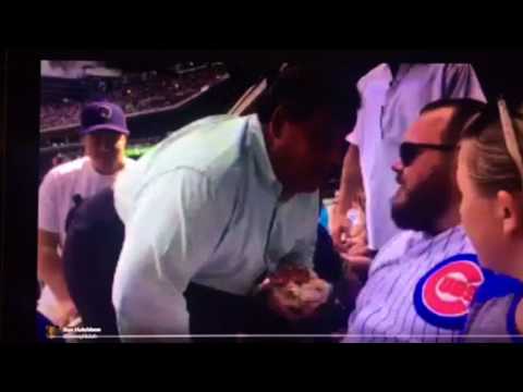 Chris Christie Shows Thin Skin At Cubs Brewers Game