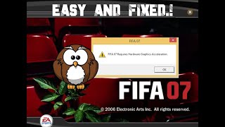 How to fix FIFA 07 