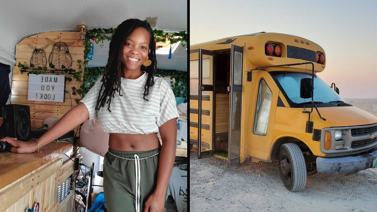 SOLO FEMALE VAN BUILD // Made by Ex-Service woman for Full-Time VanLife ...