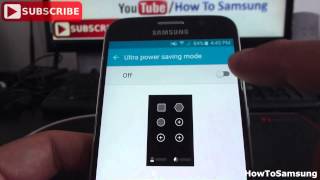 How to Use ultra power saving mode on Samsung Galaxy S6 Basic Tutorials screenshot 4