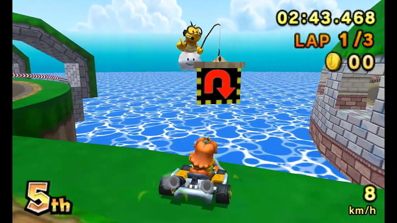 GCN Yoshi Circuit (3DS test_YoshiCircuitGC) by luigifan27 - Mario Kart 7: Custom Track [1440p 60fps]