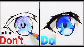 My art progress video 2013-2018 : https://www./watch?v=-rvqlfvz3hk&
dont vs do anime eyes tutorial for beginners a general u guys wat...