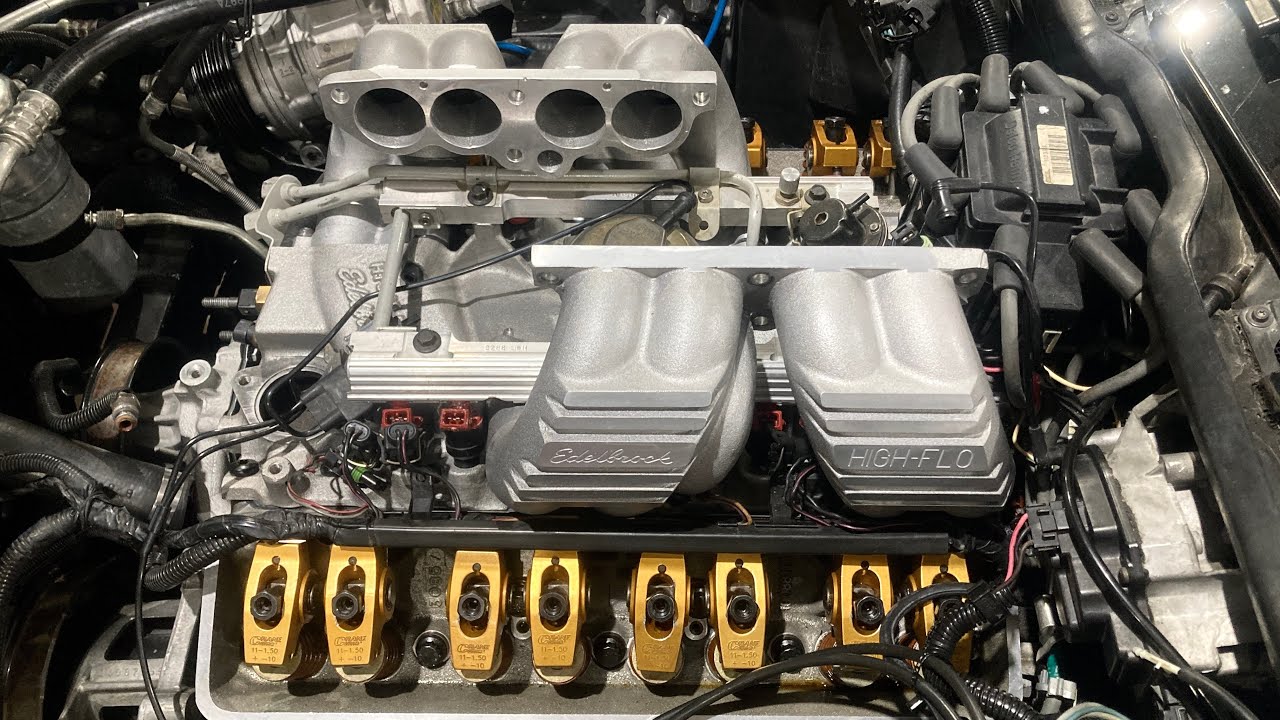 C4 corvette tpi 5 7 tuned port injection edelbrock high flo large port