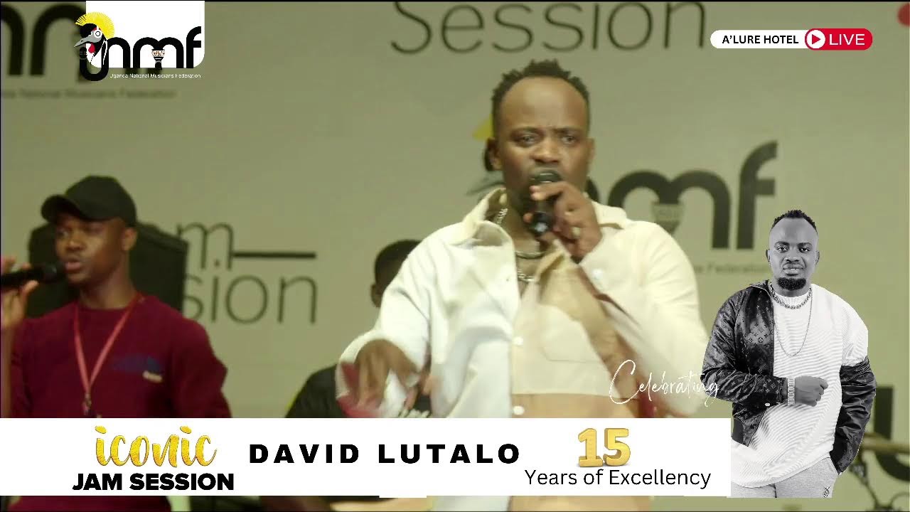 We are Celebrating David Lutalo's 15 Years of Excellency.