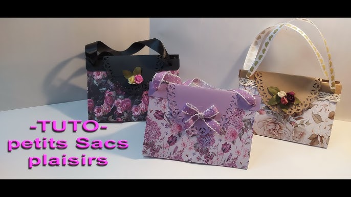 Comment faire une petite pochette en papier cadeau ? - Creastyl