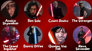 Every Jedi That Turned to the DARK Side in 7 Minutes.