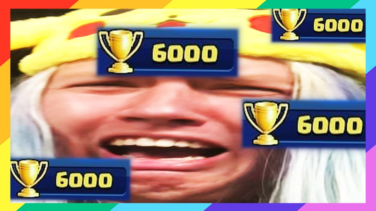 6000 TROFEJOVÉ TRÁPENIE! - Clash Royale