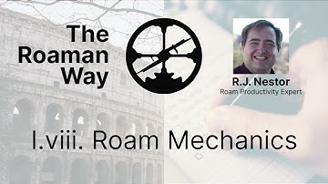 The Roaman Way: I.viii. Roam Mechanics
