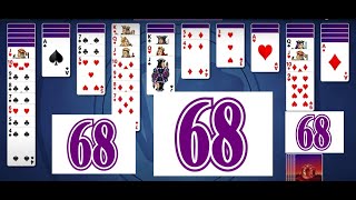 Microsoft Solitaire Collection | Spider | Expert | September 20 2016 | 68 moves! *