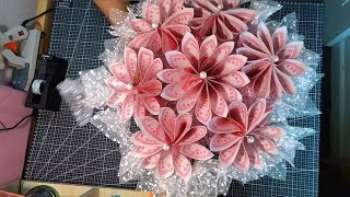HOW TO MAKE A MONEY BOUQUET. DIY. BOUQUET TUTORIAL, BOUQUET WRAPPING TECHNIQUE
