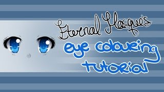 (Paint Tool Sai) Eye Colouring - Voice Over Tutorial