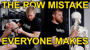 Stop Squeezing Your Shoulder Blades During Rows